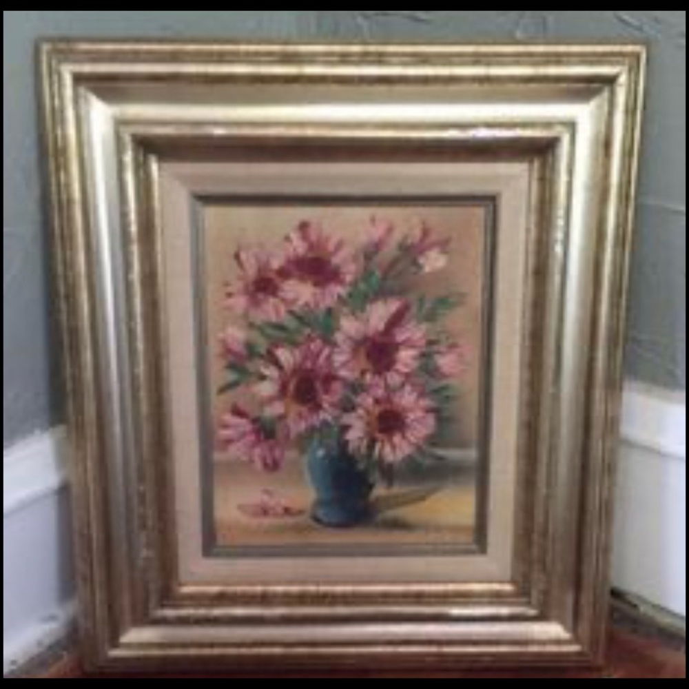 Vintage oil painting